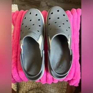 Men's Grey Crocs